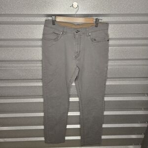 Classic Slim Straight Gray Jeans